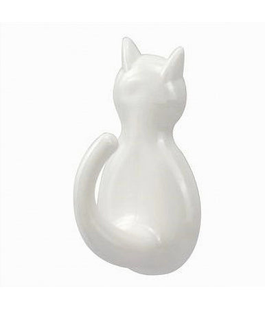 Set 3 Pz Ganci A Forma Di Gatto Bianchi Adesivi Per Cucina Bagno Da Parete 79346