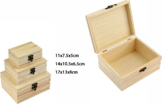Set-3-Scatole-In-Legno-Decoupage-Tris-Matrioska-Scatola-Cofanetto-74013a-Ly30114