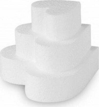 Set-3pz-Base-Stampo-Cuore-Polistirolo-3-Diverse-Misure-Torta-Cake-Design-Decorazione
