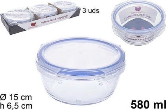 Set-3pz-Contenitori-Per-Alimenti-Vetro-Tondo-Con-Coperchi-Plastica-580ml-110549