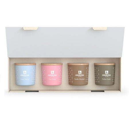 Set 4 Candele Profumate Cambrass - Star unico - 5 cl