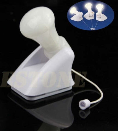 Set-4-Luci-Led-Lampadine-Bulb-Portatili-Senza-Fili-Handy-Armadio-Interruttore