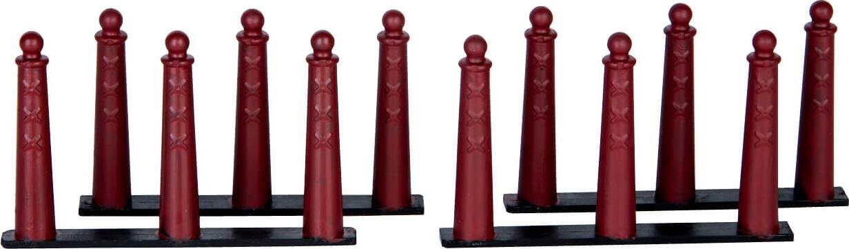 Set 4 pezzi di cancelletti pali natalizi decorazione per presepe e villaggio di Natale Casa e cucina/Decorazioni per interni/Addobbi e decorazioni per ricorrenze/Decorazioni natalizie/Oggettistica MagiediNatale.it - Altamura, Commerciovirtuoso.it