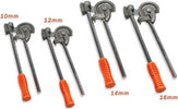 Set 4 Piegatubo Piegatubi Curvatubi Manuale In Acciaio Per Tubi 10 12 14 16mm Fai da te/Utensili elettrici e a mano/Utensili a mano/Taglierini/Taglierini e piegatori per barre Trade Shop italia - Napoli, Commerciovirtuoso.it