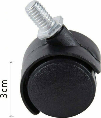 Set-4-Ruote-Girevoli-Ricambio-Per-Sedie-Mobili-Poltrone-Ufficio-3-Cm-91486
