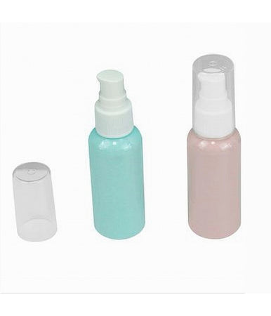 Set 4pz Bottiglia Viaggi Vuota 100ml Dispenser A Pompa Per Crema Cosmetici 79381