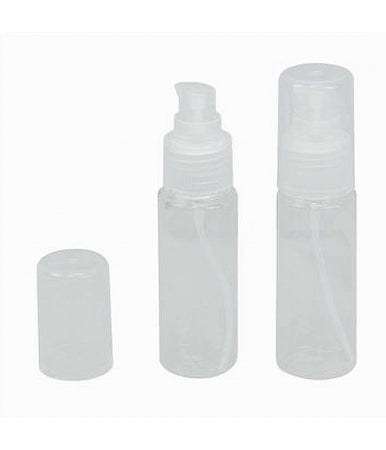 Set 4pz Bottiglia Viaggio Vuota Trasparente 50ml Dispenser Pompa Per Crema 79395