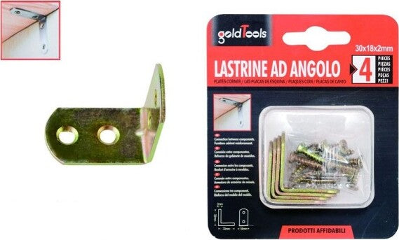 Set-4pz-Lastrina-Lastrine-Ad-Angolo-Forma-L-30x18x2mm-Con-Viti-Per-Mobili-91216