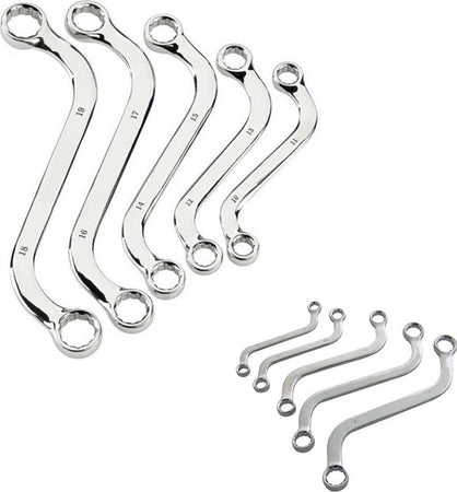 SET 5 CHIAVI AD ESSE S INGLESI METRICHE PER DADI BULLONI IN ACCIAIO MR 70074 Fai da te/Utensili elettrici e a mano/Utensili a mano/Chiavi e chiavi inglesi/Chiavi con estremità aperta Trade Shop italia - Napoli, Commerciovirtuoso.it