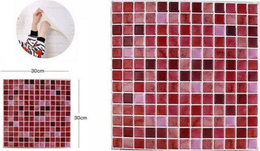 Set 5 Pannelli Muro 3d Adesivo Parete Piastrelle Mattonelle Rosa Pannello 64389 Casa e cucina/Decorazioni per interni/Accessori decorativi/Sticker decorativi/Adesivi e murali da parete/Adesivi da parete Trade Shop italia - Napoli, Commerciovirtuoso.it