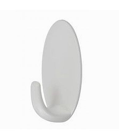 Set 5 Pz Ganci Appendini Adesivi Ovali A Parete Cucina Bagno Attaccapanni 59678