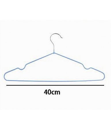 Set 5pz Grucce Stampelle Appendiabiti Antiscivolo Vestiti 40cm Vari Colori 10457