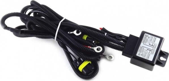 Set-5pz-Rele'-Centralina-Cablaggio-Con-Fusibile-35w/55w-Bi-xeno-12v-Condensatore