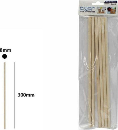 Set-6-Bastoncini-In-Legno-Lavoretti-Attività-Creative-Stecchette-8x300-Mm-53874a