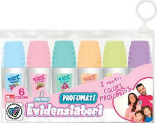 Set-6-Evidenziatori-Profumati-Mamma-Giulia-Figlia-Chiara---I-Profumosi
