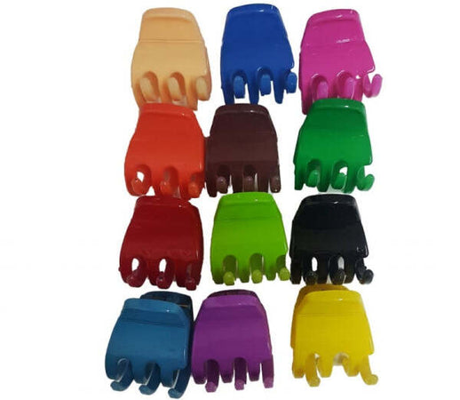 Set-6-Fermacapelli-Pinza-Pinze-Clip-Colorate-4cm-Molletta-Capelli-Acconciatura