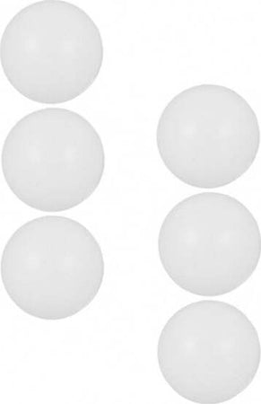 Set-6-Palline-Palla-Pallina-Bianco-Palle-Da-Ping-Pong-Tennis-Tavolo-Bianche