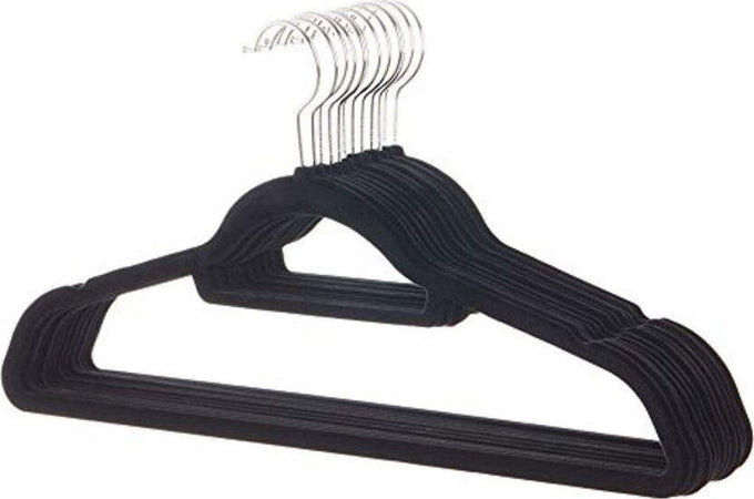 Set-6-Pezzi-Gruccia-Grucce-In-Velluto-Appendi-Abiti-Camicie-Vestiti-Salvaspazio
