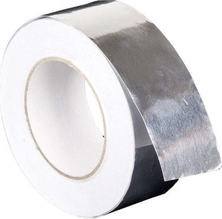 Set-6-Pezzi-Rotoli-Rotolo-Nastro-Adesivo-Imballaggio-Alluminio-Argento-Sicurezza