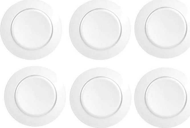 Set 6 Sottopiatti Natalizi Colore Bianco Addobbi Natalizio Decorazioni Natale Casa e cucina/Stoviglie/Piatti ciotole e vassoi/Piatti per servire/Piatti/Sottopiatti Trade Shop italia - Napoli, Commerciovirtuoso.it