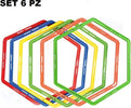 Set 6pz Anelli Velocit? Allenamento Agilit? Esagonale Per Calcio Fitness Da 50cm Sport e Tempo Libero > Attrezzi e Abbigliamento Sportivo > Attrezzi per Esercizi Trade Shop italia - Napoli, Commerciovirtuoso.it