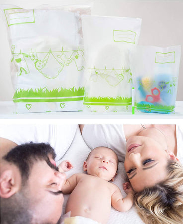Set 8 Bustine Porta Indumenti per Corredino Neonato Sacche Nascita Bebè Borse Plastica Prova Inodore Buste Unisex Trasparenti Casa e cucina/Organizzazione interni/Organizzazione guardaroba/Sacchetti salvaspazio Sanitaria Gioia del Bimbo - Villa San Giovanni, Commerciovirtuoso.it