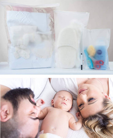 Set 8 Bustine Porta Indumenti per Corredino Neonato Sacche Nascita Bebè Borse Plastica Prova Inodore Buste Unisex Trasparenti Casa e cucina/Organizzazione interni/Organizzazione guardaroba/Sacchetti salvaspazio Sanitaria Gioia del Bimbo - Villa San Giovanni, Commerciovirtuoso.it