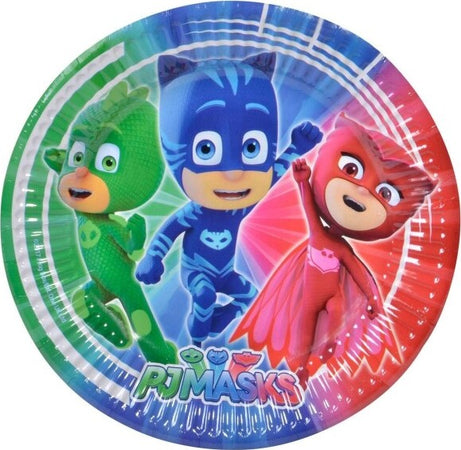 Set-8-Pezzi-Piatti-Usa-E-Getta-Piatto-19.5-Cm-Pj-Mask-Nickelodeon-Pijamax