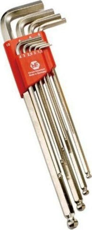 SET-9-PEZZI-CHIAVI-CHIAVINI-ESAGONALI-TORX-LUNGHE-CON-FORO-LAVORO-MISURE