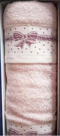 Set Asciugamani Da Bagno 100% Cotone in Spugna Fantasia Fiocco Asciugamano Vingi Art. Fiocco Set 1+1 Asciugamano Vingi Casa e cucina/Tessili per la casa/Biancheria da bagno/Asciugamani/Set di asciugamani L’Orchidea - Siderno, Commerciovirtuoso.it