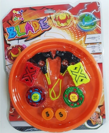 Set Blade Arena Campo Pista 2 Trottole Lanciatori Lanci Simultanei Gioco Bambini Giochi e giocattoli/Giochi da tavola di società e accessori/Trottole da combattimento Trade Shop italia - Napoli, Commerciovirtuoso.it