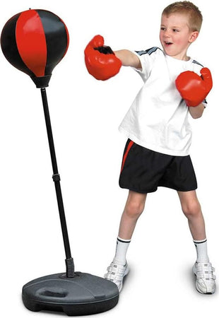 Set-Boxe-Giocattolo-per-Bambini-con-Sacco-da-Pugilato-da-Terra-e-Guantoni