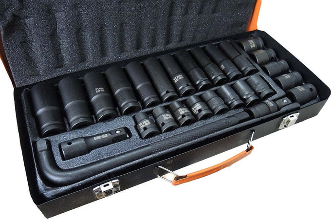 Set Chiavi A Bussola Ad Impatto 27 Pz 1/2' Inserti Misti Chiave A L Mig-2045 Casa, arredamento e bricolage > Bricolage e fai da te > Utensili Manuali > Chiavi da Lavoro Trade Shop italia - Napoli, Commerciovirtuoso.it