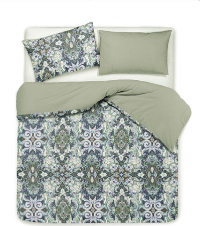 Set Copripiumino Federe Bifaccia Doubleface Parure Copripiumino Eleganti Fantasie Stampa Digitale 100% Cotone Made In Italy Fiorentino Casa e cucina/Tessili per la casa/Biancheria da letto/Copripiumini e set da letto/Copripiumini Novilunio - Sesto San Giovanni, Commerciovirtuoso.it