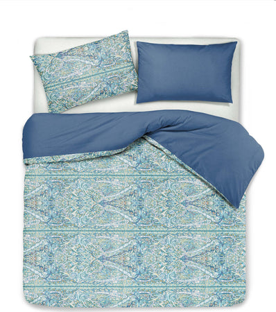 Set Copripiumino Federe Bifaccia Doubleface Parure Copripiumino Eleganti Fantasie Stampa Digitale 100% Cotone Made In Italy India Casa e cucina/Tessili per la casa/Biancheria da letto/Copripiumini e set da letto/Copripiumini Novilunio - Sesto San Giovanni, Commerciovirtuoso.it