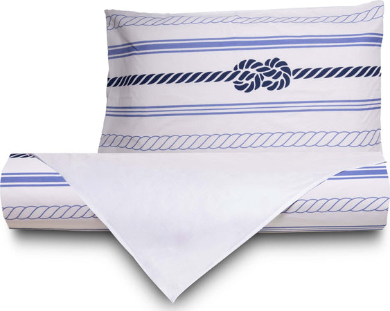 Set Copripiumino Federe Bifaccia Doubleface Parure Copripiumino Stampa Digitale 100% Cotone Made In Italy Nodi Casa e cucina/Tessili per la casa/Biancheria da letto/Copripiumini e set da letto/Copripiumini Novilunio - Sesto San Giovanni, Commerciovirtuoso.it