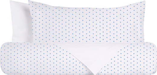 Set-copripiumino-federe-bifaccia-doubleface-parure-copripiumino-stampa-digitale-100%-cotone-Made-in-Italy-POIS-CELESTI-SU-BIANCO