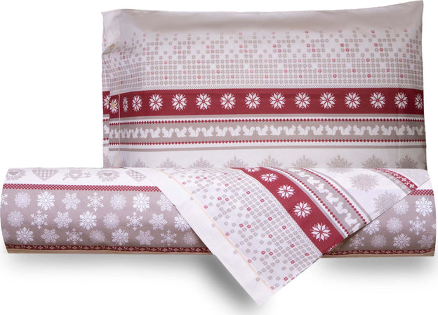 Set Copripiumino Federe Completo Letto Parure Copripiumino Fantasia Invernale 100% Cotone Made In Italy Stelle Alpine Casa e cucina/Tessili per la casa/Biancheria da letto/Copripiumini e set da letto/Copripiumini Smartdecohome - Sesto San Giovanni, Commerciovirtuoso.it