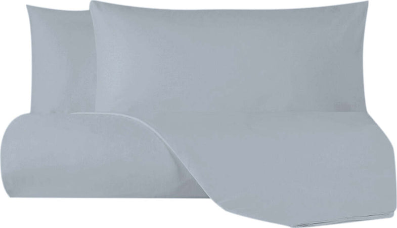 Set Copripiumino Federe Parure Copripiumino Flanella Caldo Cotone 100% Cotone Made In Italy Grigio Perla Casa e cucina/Tessili per la casa/Biancheria da letto/Copripiumini e set da letto/Copripiumini Novilunio - Sesto San Giovanni, Commerciovirtuoso.it