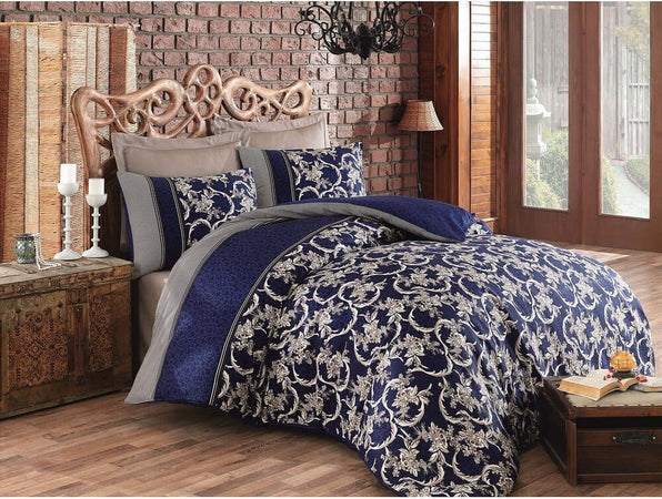 Set copripiumino super king satinato Blu 129CTN53468 Casa e cucina/Tessili per la casa/Biancheria da letto/Copripiumini e set da letto/Copripiumini Scontolo.net - Potenza, Commerciovirtuoso.it