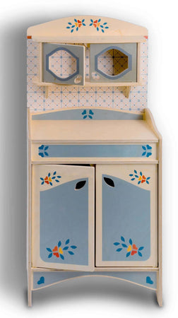 Set Cucina In Legno - Credenza Giocattolo Per Bambini in Legno Dida