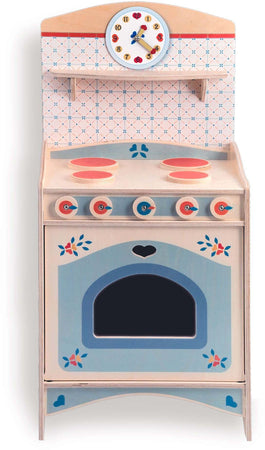 Set Cucina In Legno - Fornelli E Forno Gioco Per Bambini in Legno Dida