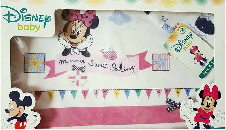 SET-CULLA-3-PEZZI-BABY-DISNEY-MINNIE