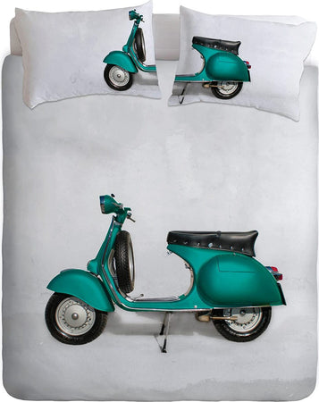 Set Da Letto Matrimoniale Copripiumino 250x200cm E Federe 50x80cm in Stampa Digitale Fotografica in 100% Cotone Made in Italy Fantasia Matrimoniale Vespa Casa e cucina/Tessili per la casa/Biancheria da letto/Copripiumini e set da letto/Set copripiumini e federe Novilunio - Sesto San Giovanni, Commerciovirtuoso.it