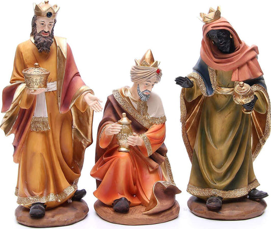 Set dei 3 re magi per presepe decorazione natalizia soggetti natività Casa e cucina/Decorazioni per interni/Addobbi e decorazioni per ricorrenze/Decorazioni natalizie/Presepi/Statuine e fondali per il presepe MagiediNatale.it - Altamura, Commerciovirtuoso.it