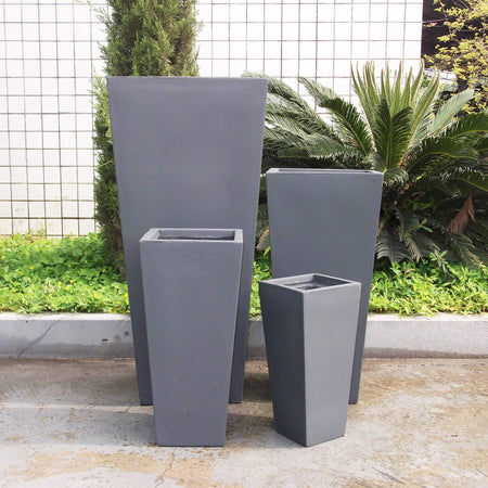 set-di-4-vasi-da-giardino-Grigio-Milani-Home