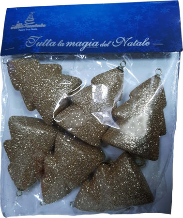 Set-di-6-decorazioni-Albero-Glitter-Oro-H-7-cm-Ciao-Srl
