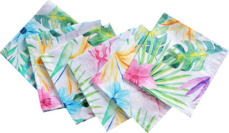 Set Di 6 Tovaglioli Da Tavola In Stoffa 45 X 45 Cm 100% Cotone Stampa Digitale Dai Colori Vivi Ed Intensi Lavabili In Lavatrice Made In Italy Melania Casa e cucina/Tessili per la casa/Tessili da cucina/Tovaglioli Novilunio - Sesto San Giovanni, Commerciovirtuoso.it