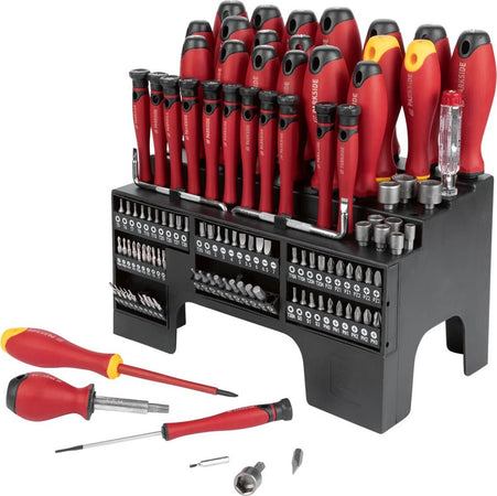 Set di Cacciaviti e Punte PARKSIDE XXL 116 pezzi Manici Ergonomici Punte Magnetiche