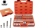 Set Di Chiavi A Bussola Da 1/2 Con Inserti Torx 32 Pezzi Corti E Lunghi Fai da te/Utensili elettrici e a mano/Utensili a mano/Chiavi e chiavi inglesi/Chiavi esagonali Trade Shop italia - Napoli, Commerciovirtuoso.it
